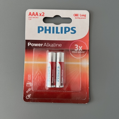 LR6P4B/97 1.5V Alkaline Batteries 1100mAh LR03 2x AAA