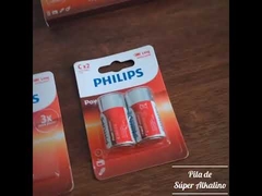 Pin kiềm LR14E2B 2C 7500mAh PHILIPS Pin bền lâu